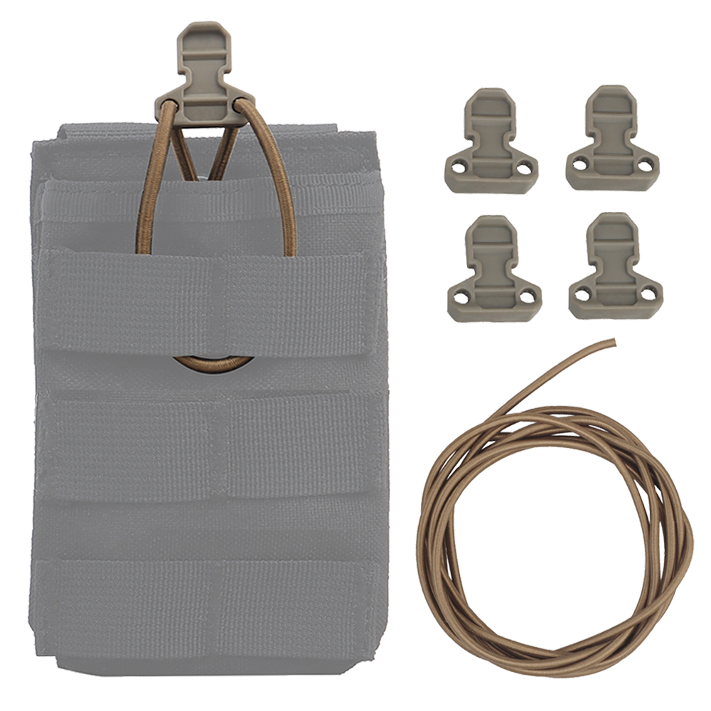 Leather Work Vest - Taktische Magazintasche, stoßfeste elastische Schnüre mit