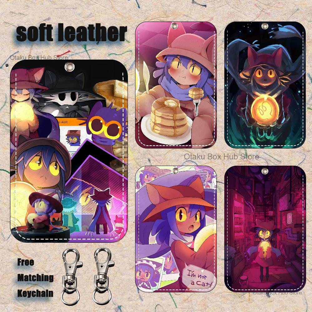 Leather Works - Anime N-Niko O-OneshotS Halter Schlüsselanhänger für
