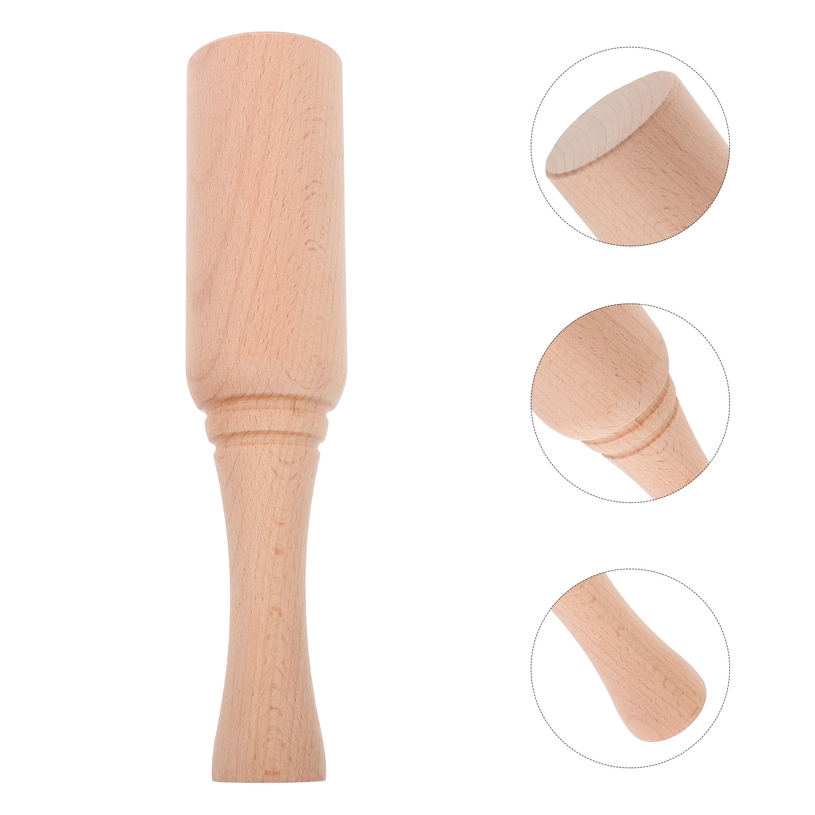 Leatherwork Mallet - Lederhammer aus Holz, Buchenholzhammer, komfortables, leichtes