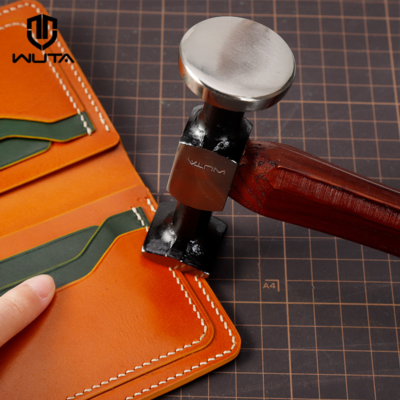 Leatherwork Mallet - WUTA Lederhammer Hammer Cobbler Hammer Kohlenstoffstahl