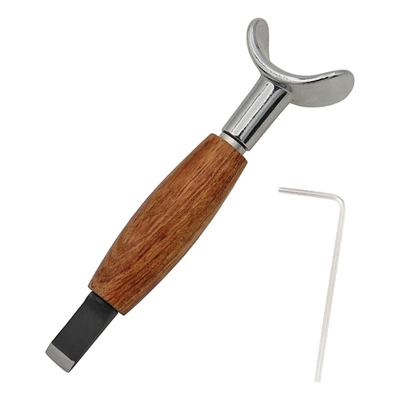 Leatherwork Knife - 【ORNAMENT】Für künstlerische und praktische Lederarbeiten, drehbares
