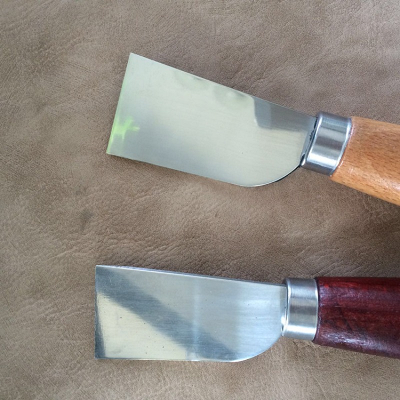 Leder-Schärfmesser mit Holzgri – Leatherwork Knife Bewertung und Preis