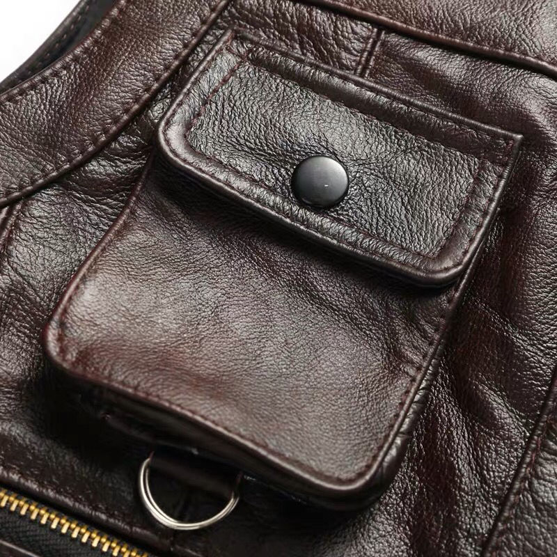 2023 rindsleder Echtes Leder W – Leather Work Vest Bewertung und Preis