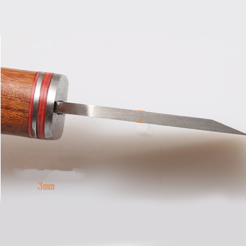 3 mm dicke und 35 mm breite Kl – Leatherwork Knife Bewertung und Preis
