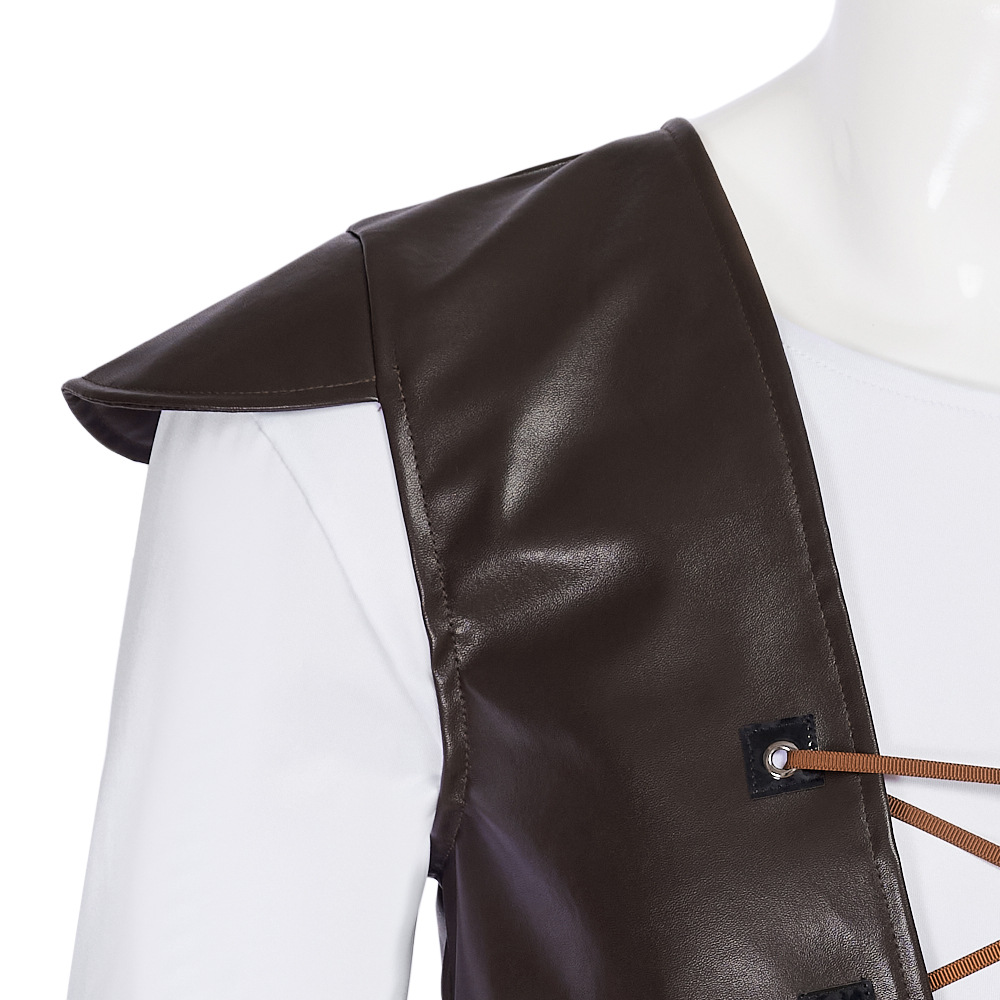 Shrek Cosplay Kostüme Green Ha – Leather Work Vest Bewertung und Preis