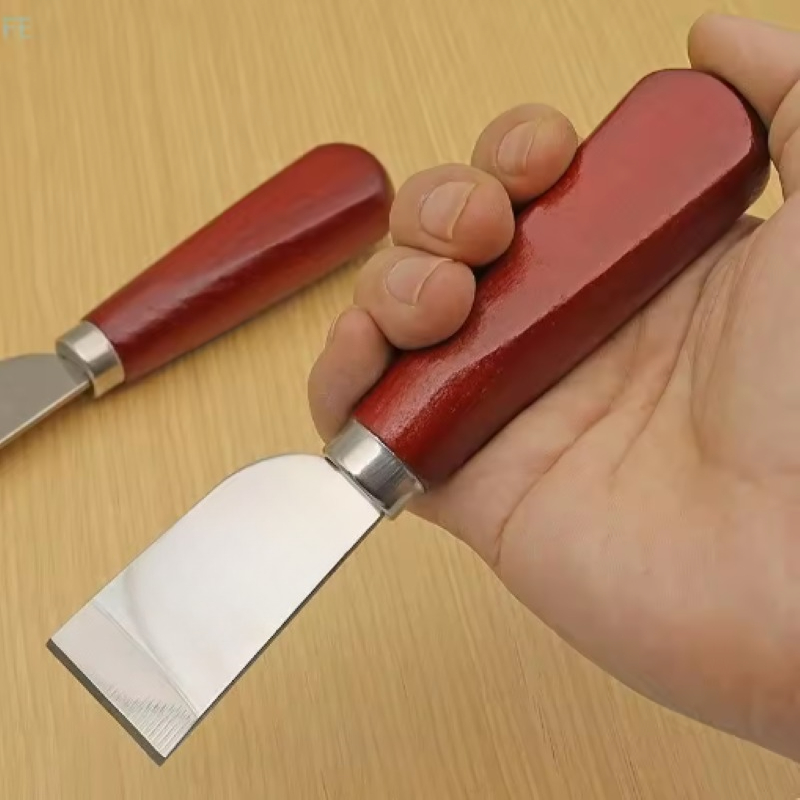 Leder-Schärfmesser mit Holzgri – Leatherwork Knife Bewertung und Preis