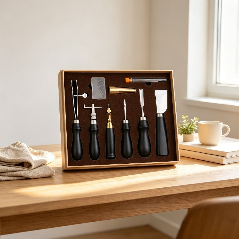 Komplettes Leder-Handnähset, P – Leatherwork Kits For Beginners Bewertung und Preis