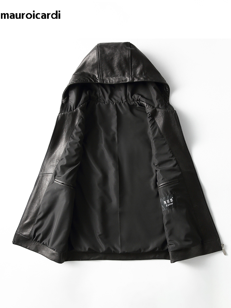 Mauroicardi Frühling Herbst Lu – Leather Work Vest Bewertung und Preis