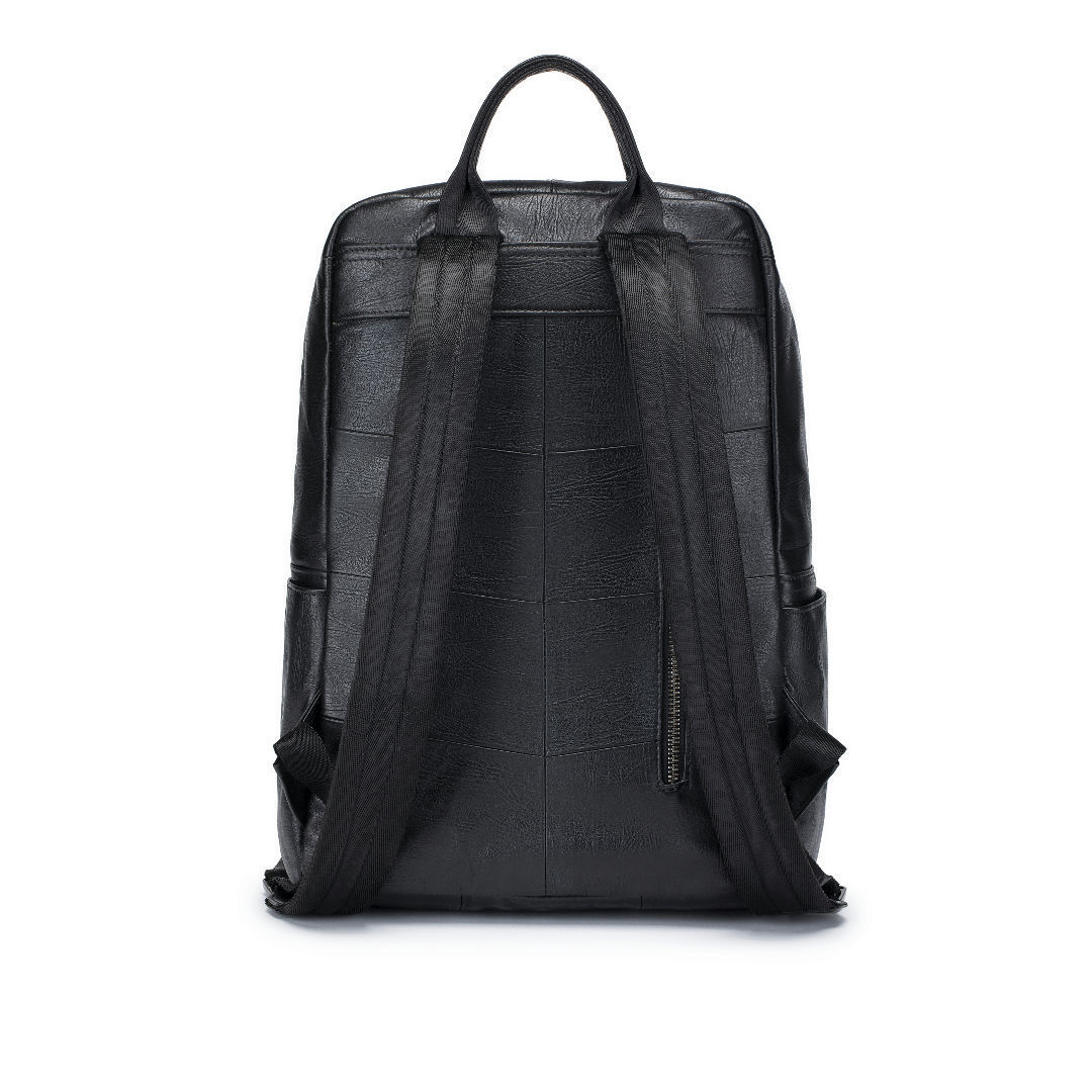 Schwarzer Herren-Rucksack aus  – Leather Work Rucksack Mens Bewertung und Preis