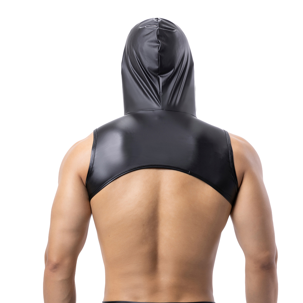 Männer Kunstleder Mit Kapuze F – Leather Work Vest Bewertung und Preis