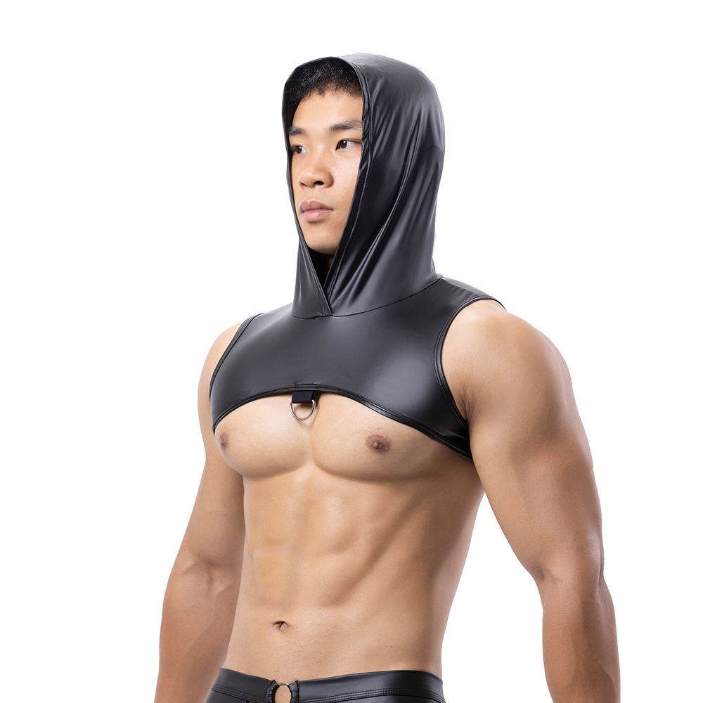 Männer Kunstleder Mit Kapuze F – Leather Work Vest Bewertung und Preis