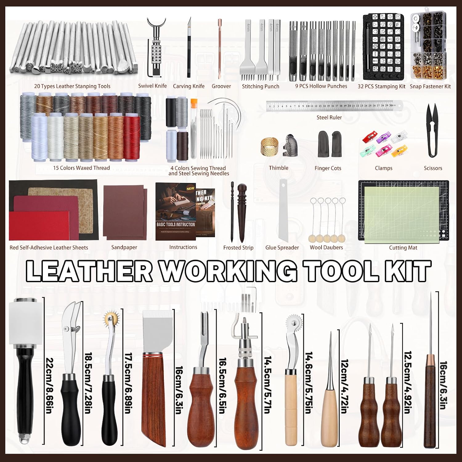 Lederbearbeitungs-Set, Lederwe – Leather Works Bewertung und Preis