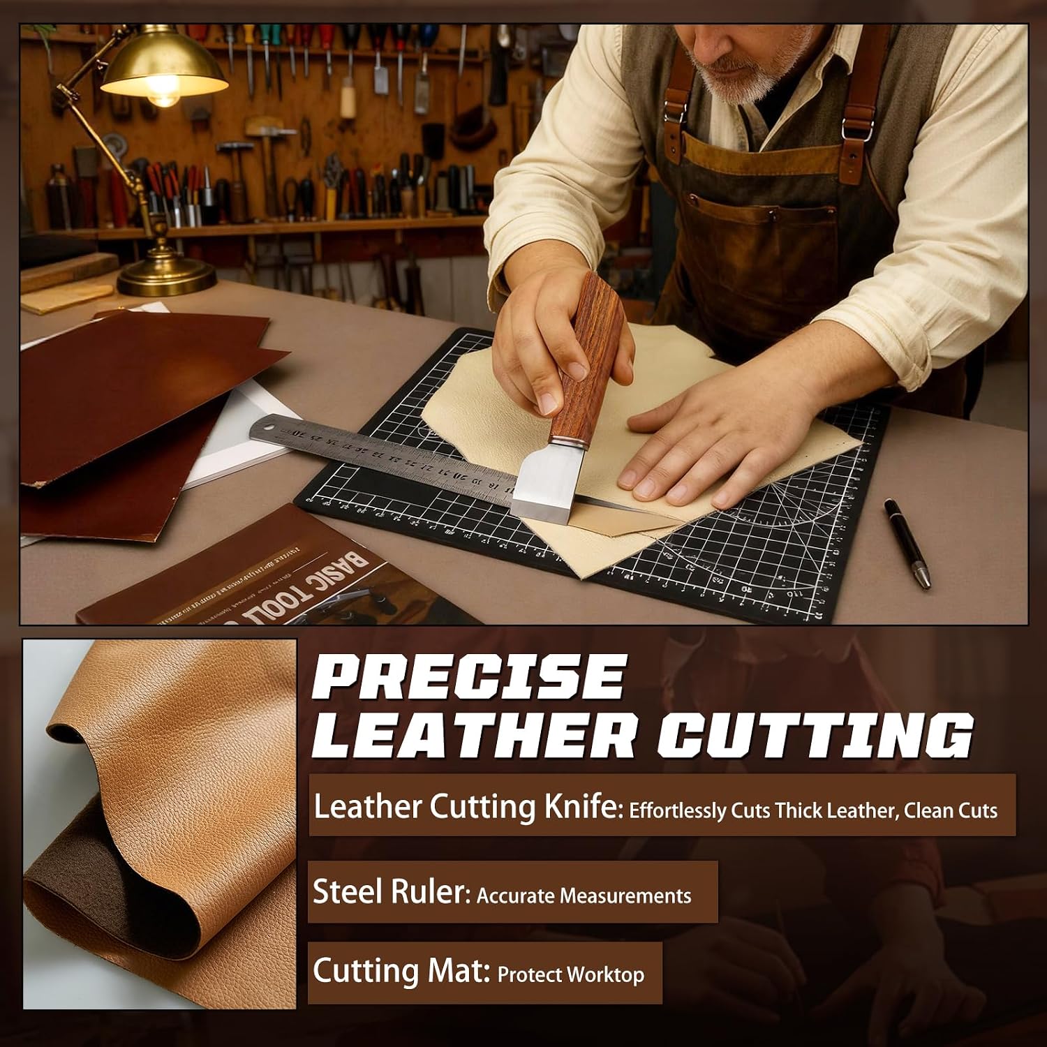 Lederbearbeitungs-Set, Lederwe – Leather Works Bewertung und Preis